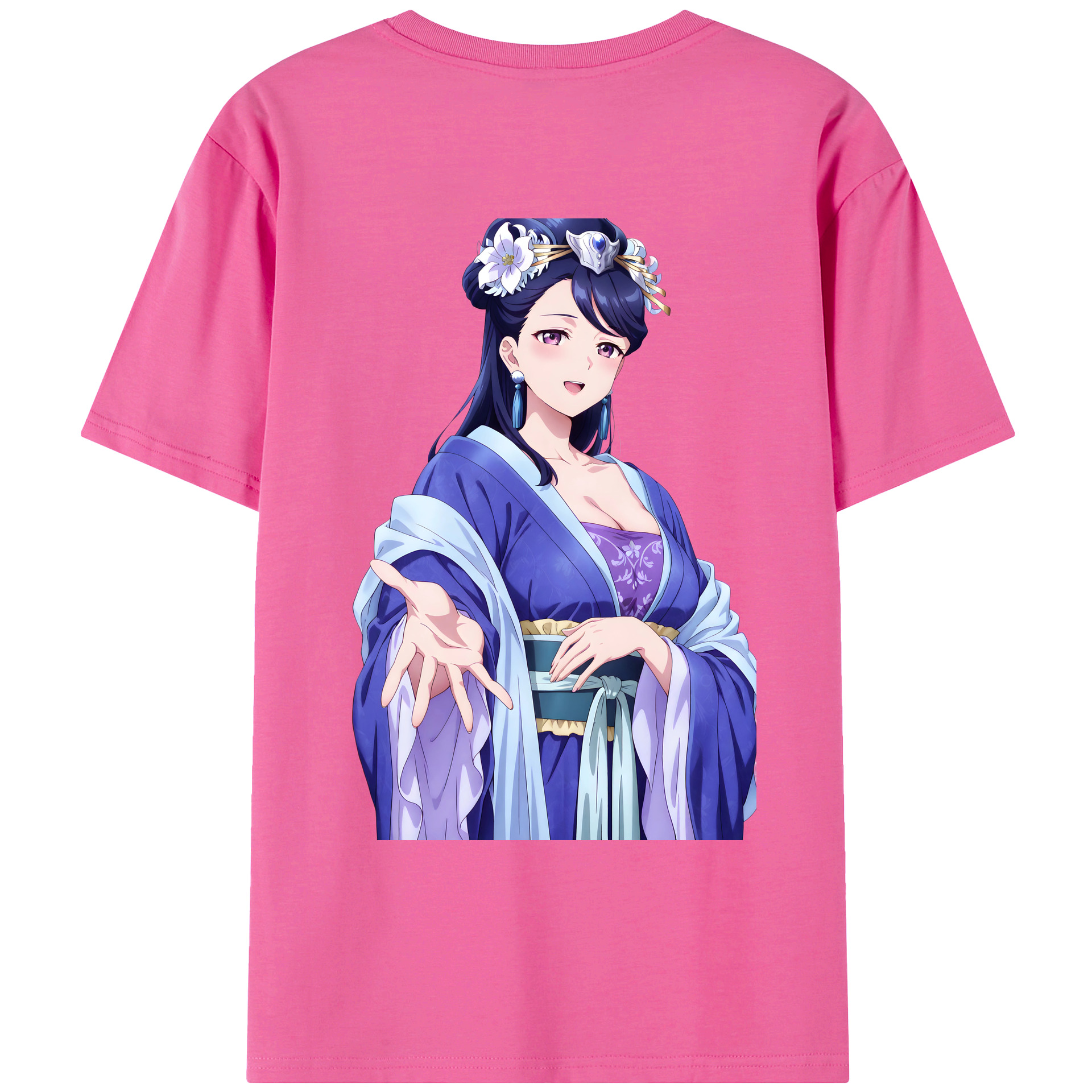 （画像用） 薬屋のひとりごと The Apothecary Diaries レディース半袖Tシャツ(バックプリント)